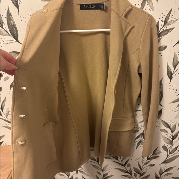 Ralph Lauren Combed Cotton Blend Blazer - Picture 5 of 8